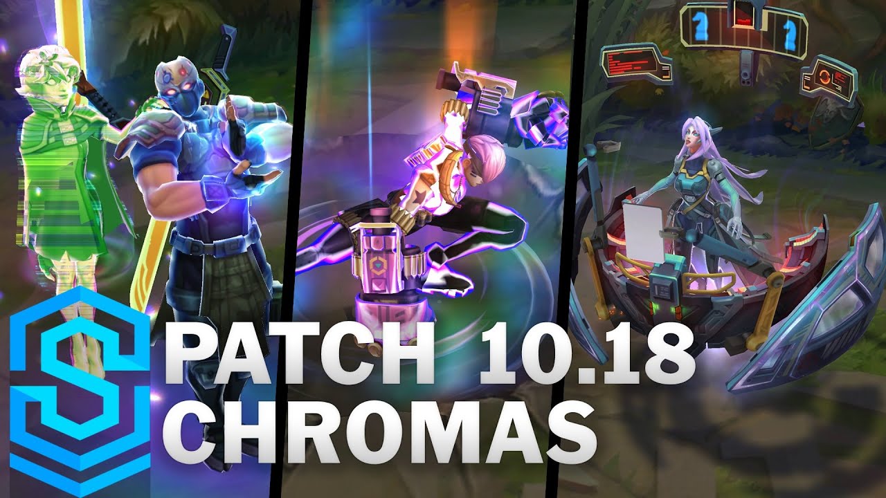 PsyOps Chromas | Patch 10.18 Chromas, Sona, Shen, Vi and Yi