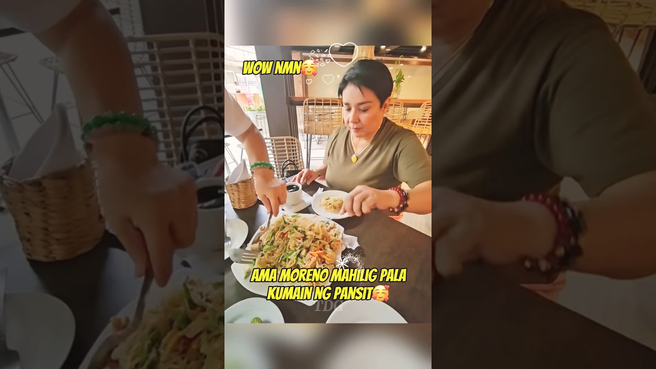 Alma Moreno Walang Arte Kahit Anong Pagkain 😍 #almamoreno #viral