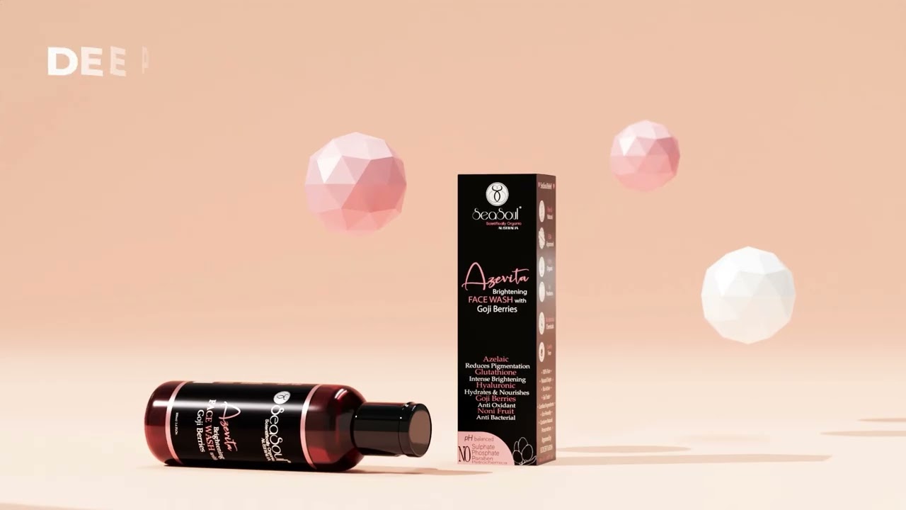 Azevita Brightening Face Wash with Goji Berries | Sea Soul Cosmetics