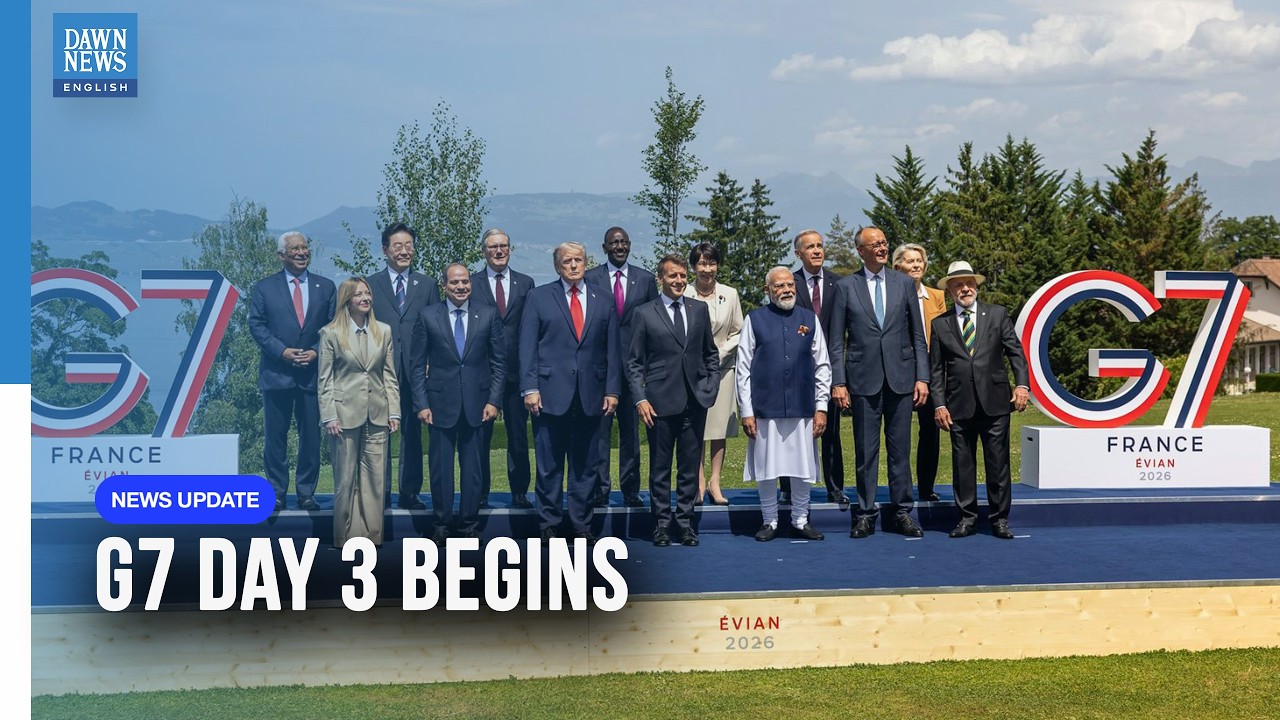 G7 Leaders Gather for Final Day of Summit in France