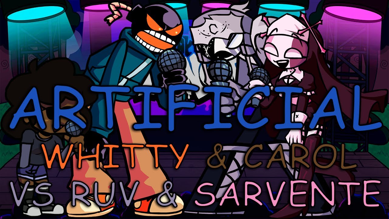 FNF ARTIFICIAL LUST But Its A Whitty & Carol VS Ruv & Sarvente Cover (4P)
