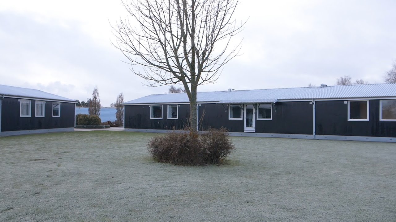 Rundvisning i elevhusene hos Aalestrup Naturefterskole