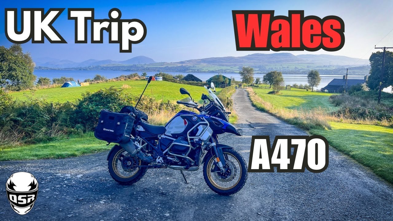 Motorcycle camping in WALES // A470 Explored // 4K