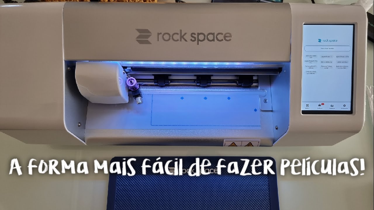 Rock Space: Conheça o plotter que me ajudou a fazer as películas para o celular em casa!