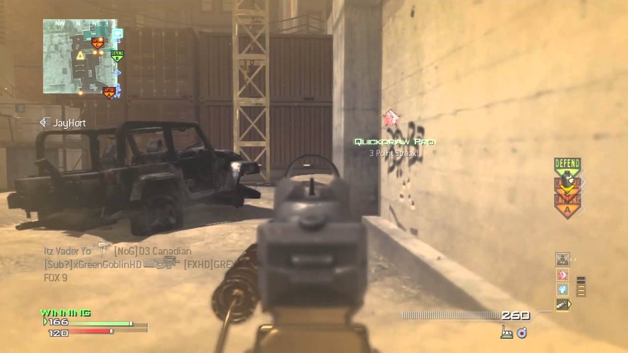 MW3: P90 Triple MOAB On Hardhat :: Keys To Being Good At MW3