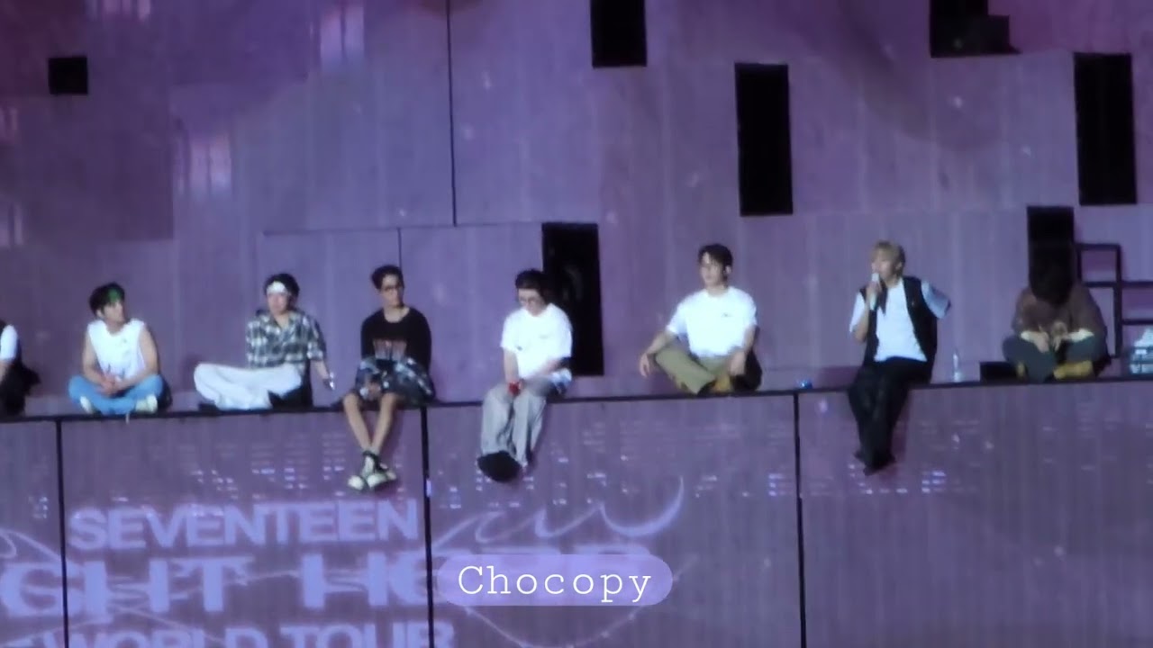 250126 SEVENTEEN RIGHT HERE in Singapore Day2 - Ending ment.