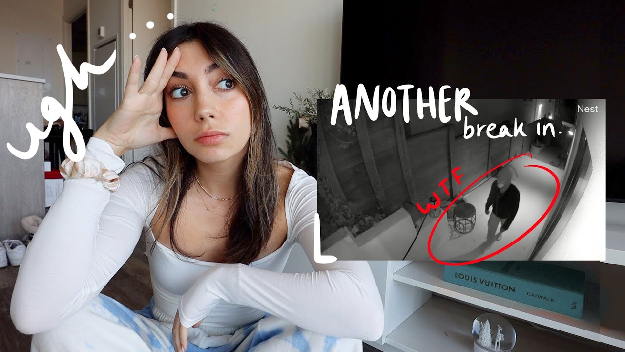 ugh someone broke in... LA house update :/