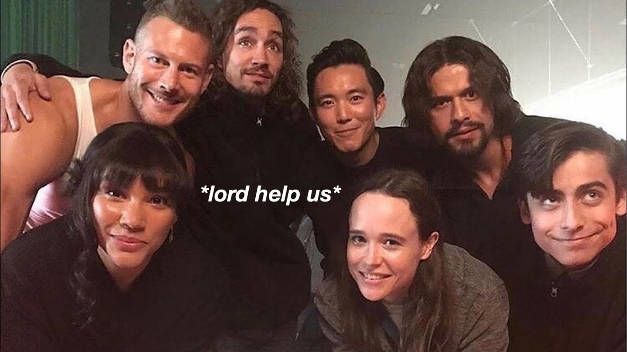the umbrella academy cast being chaotic