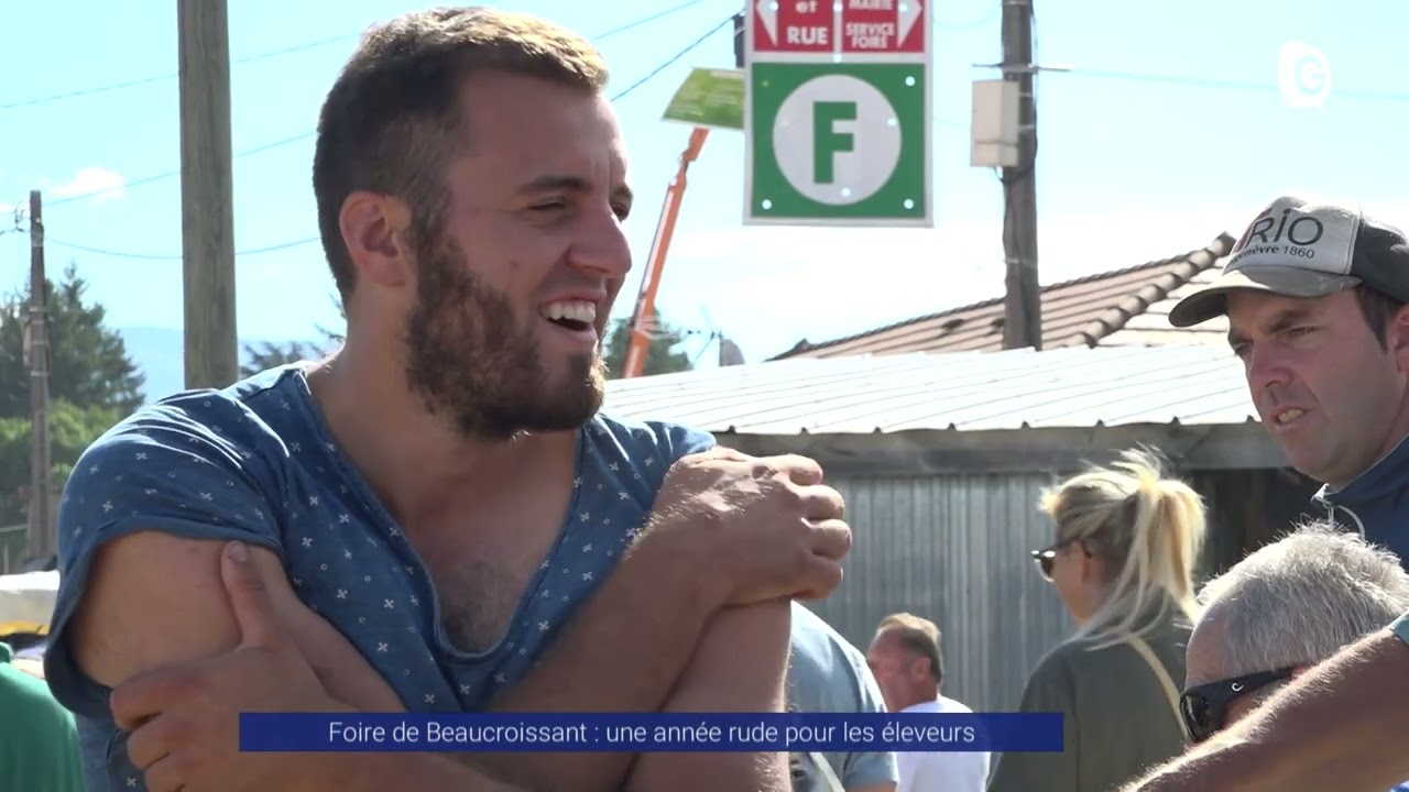 Reportage - Foire de Beaucroissant : une année rude pour les éleveurs