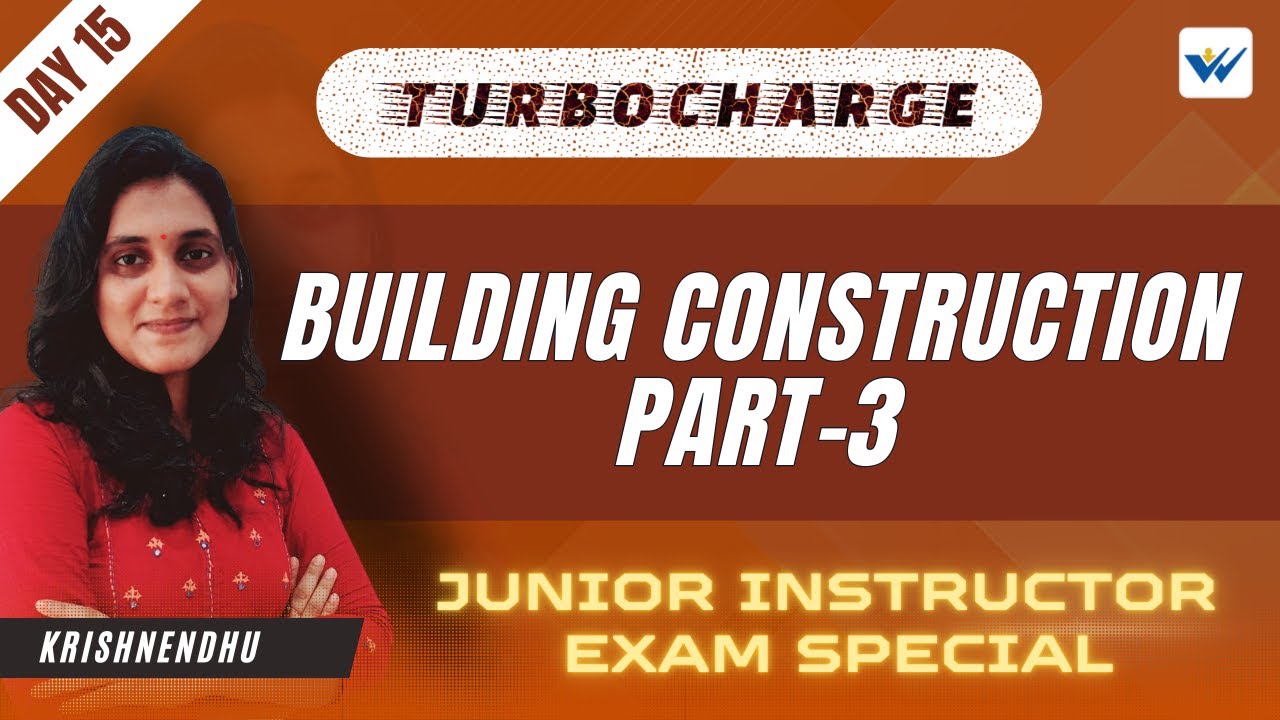 DAY 15 | BUILDING CONSTRUCTION PART 3 | JUNIOR INSTRUCTOR EXAM SPECIAL🎯 | TURBOCHARGE 🚀