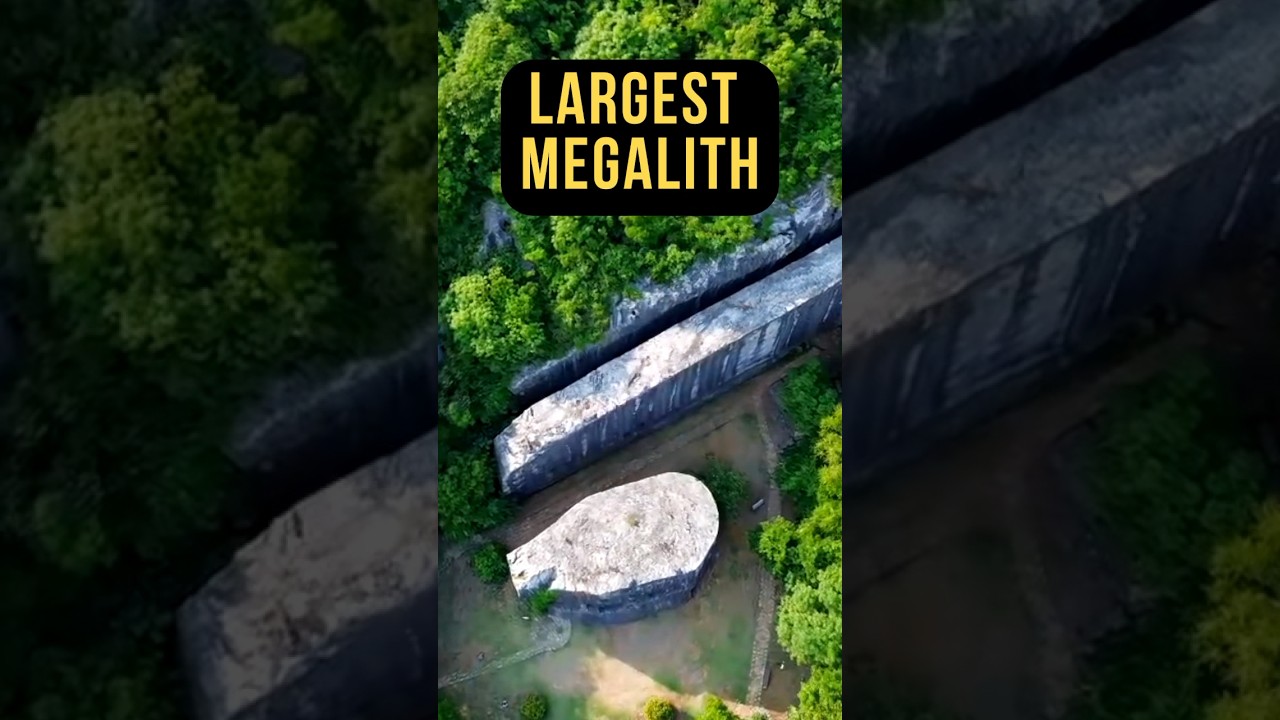 Największy megalit na planecie (kamieniołom Yangshan)