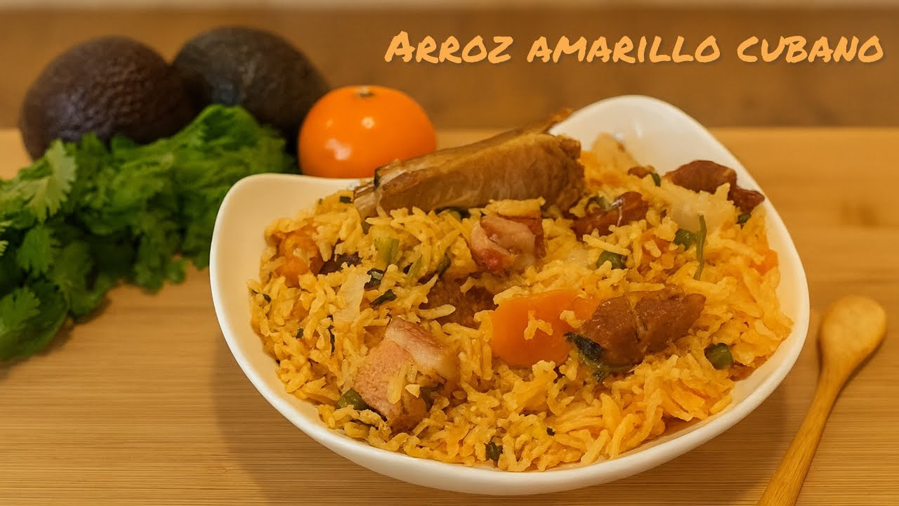 Como Hacer Arroz Amarillo De Restaurant Delicioso