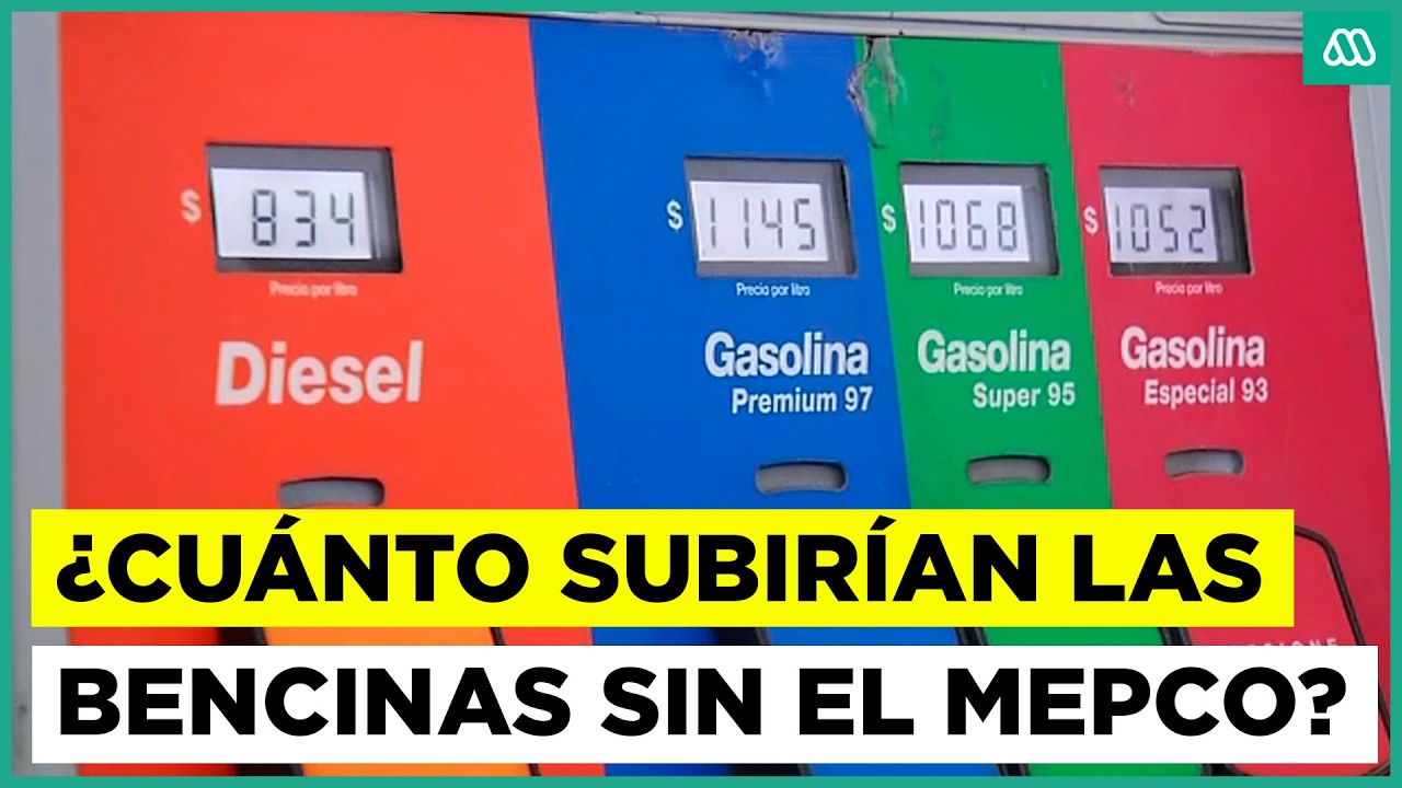 &iquest;El fin del Mepco? Esto es lo que subir&iacute;an las bencinas si se concreta medida de Kast