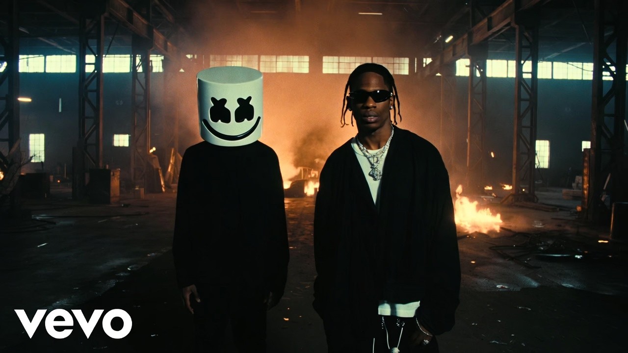 Travis Scott x Marshmello – Lunar Velocity (Music Video)