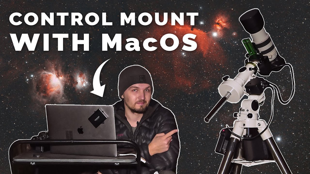 Как подключить и управлять монтировкой GOTO к компьютеру MacOS (и Windows тоже) с помощью Sky-Wat...