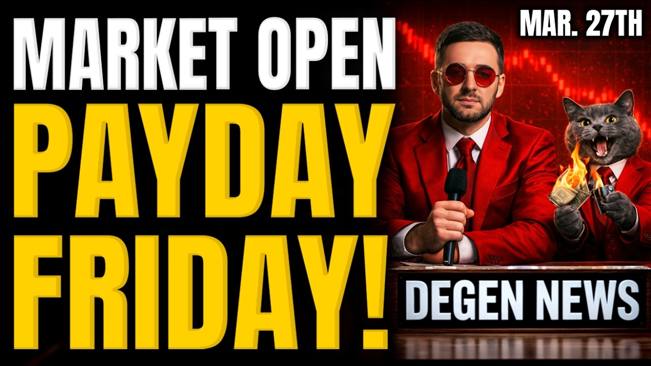 Stock Market Crash: Breaking News, Live Trading & Payday Friday!!!