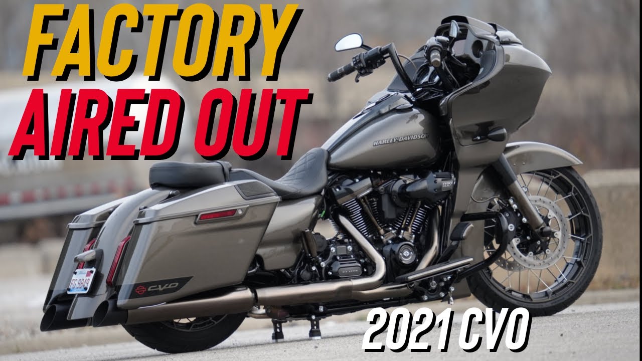 2021 HARLEY CVO ROAD GLIDE ON AIR RIDE!
