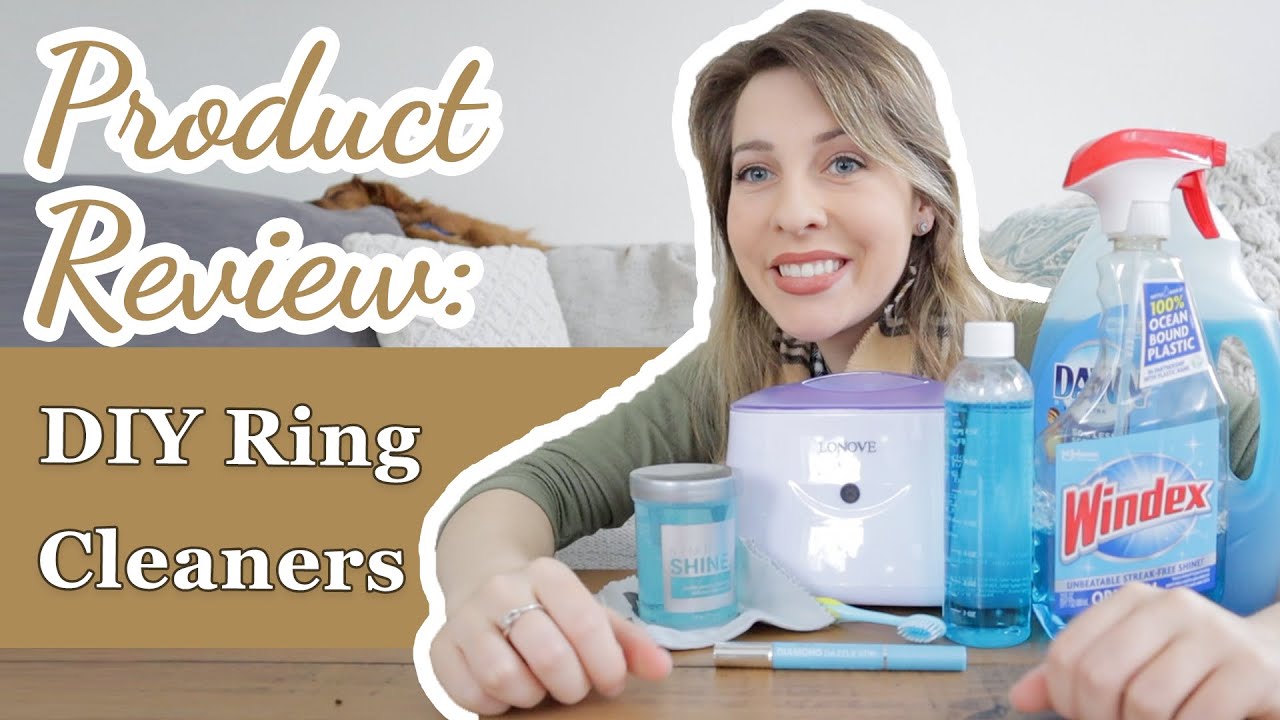 Cleaning Your Engagement Ring at Home // PRODUCT REVIEW: Ultrasonic, Diamond Dazzle Stik, DIY & more