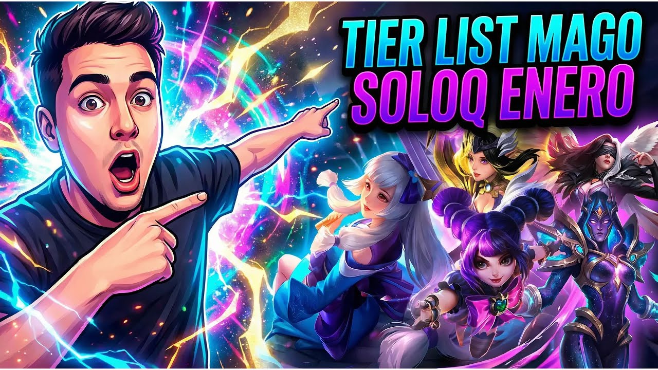 🔥 TOP 5 MAGOS para RANKS SOLOQ y asi SUBIR a MITICO🔥 Mobile Legends