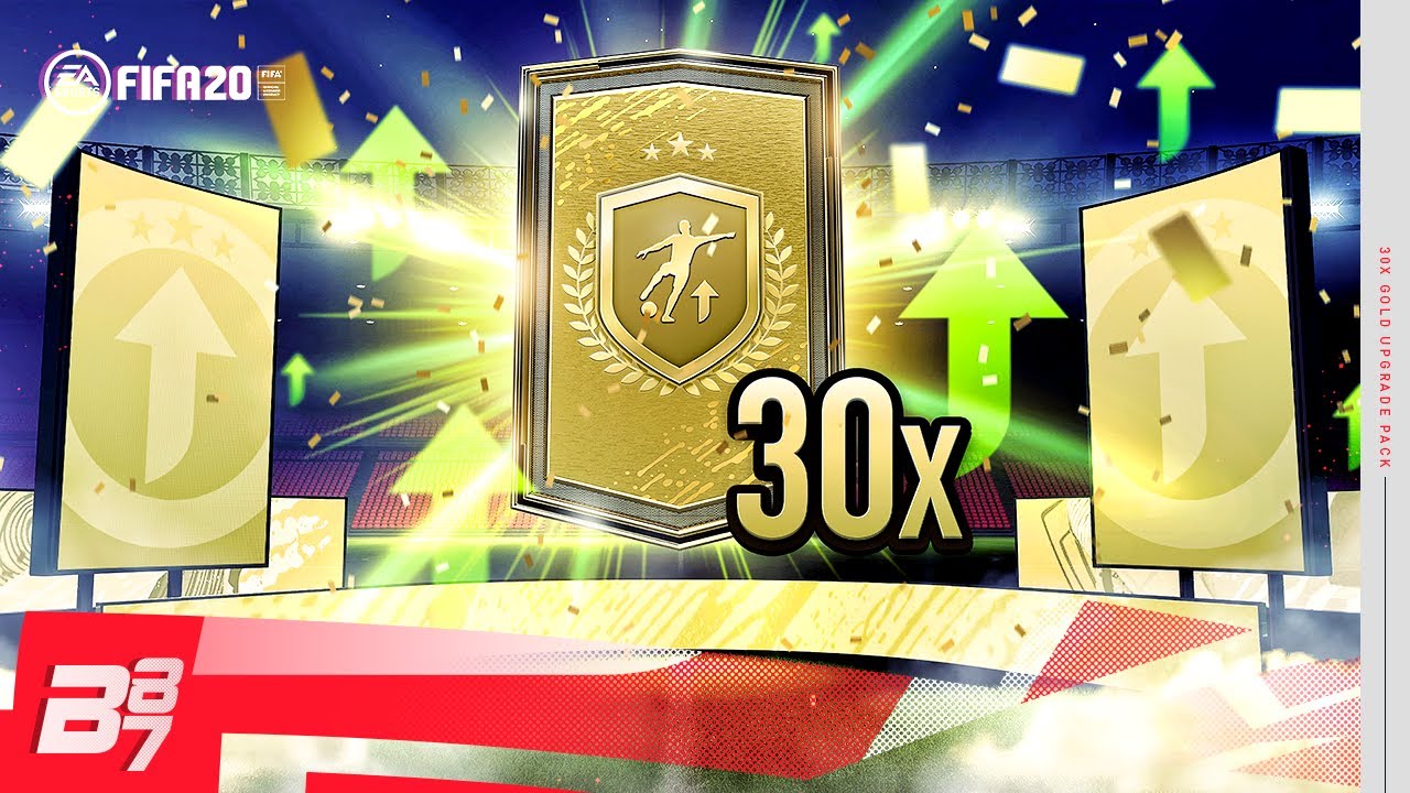 RIDICULOUS PACK PULLS! 30X GOLD UPGRADE PACKS | FIFA 20 ULTIMATE TEAM
