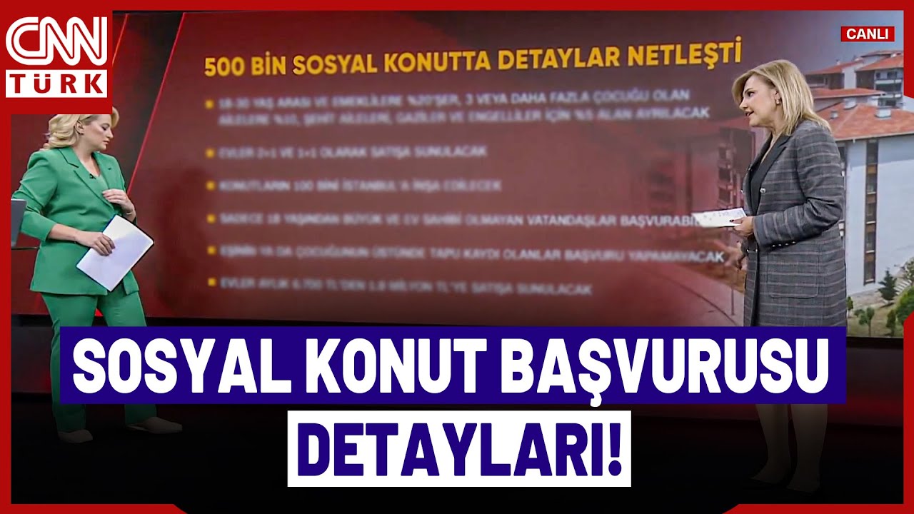 500 Bin Sosyal Konutta Detaylar Netleşti! Vatandaşlar Başvuru Sürecinde Nelere Dikkat Etmeli?