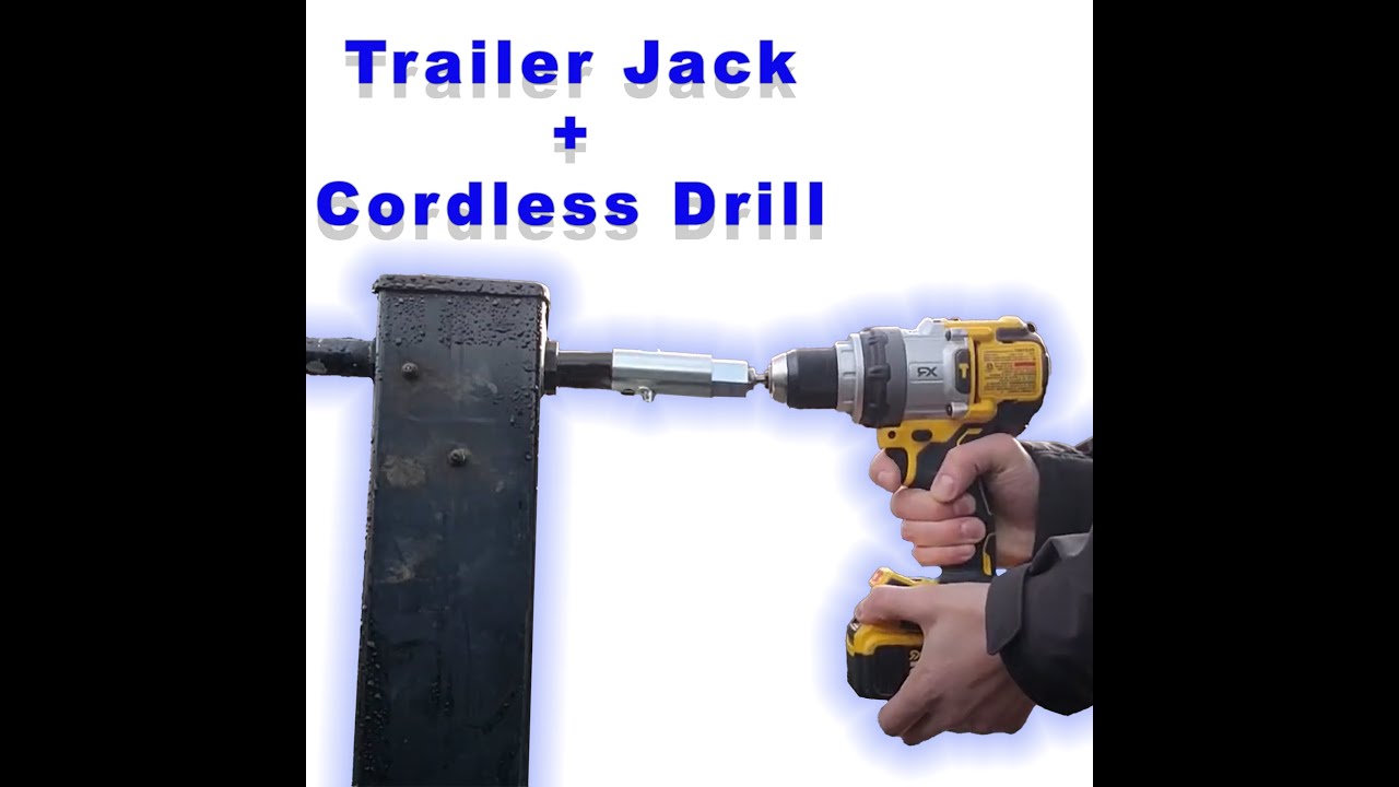 Trailer Jack Drill Adapter - The 