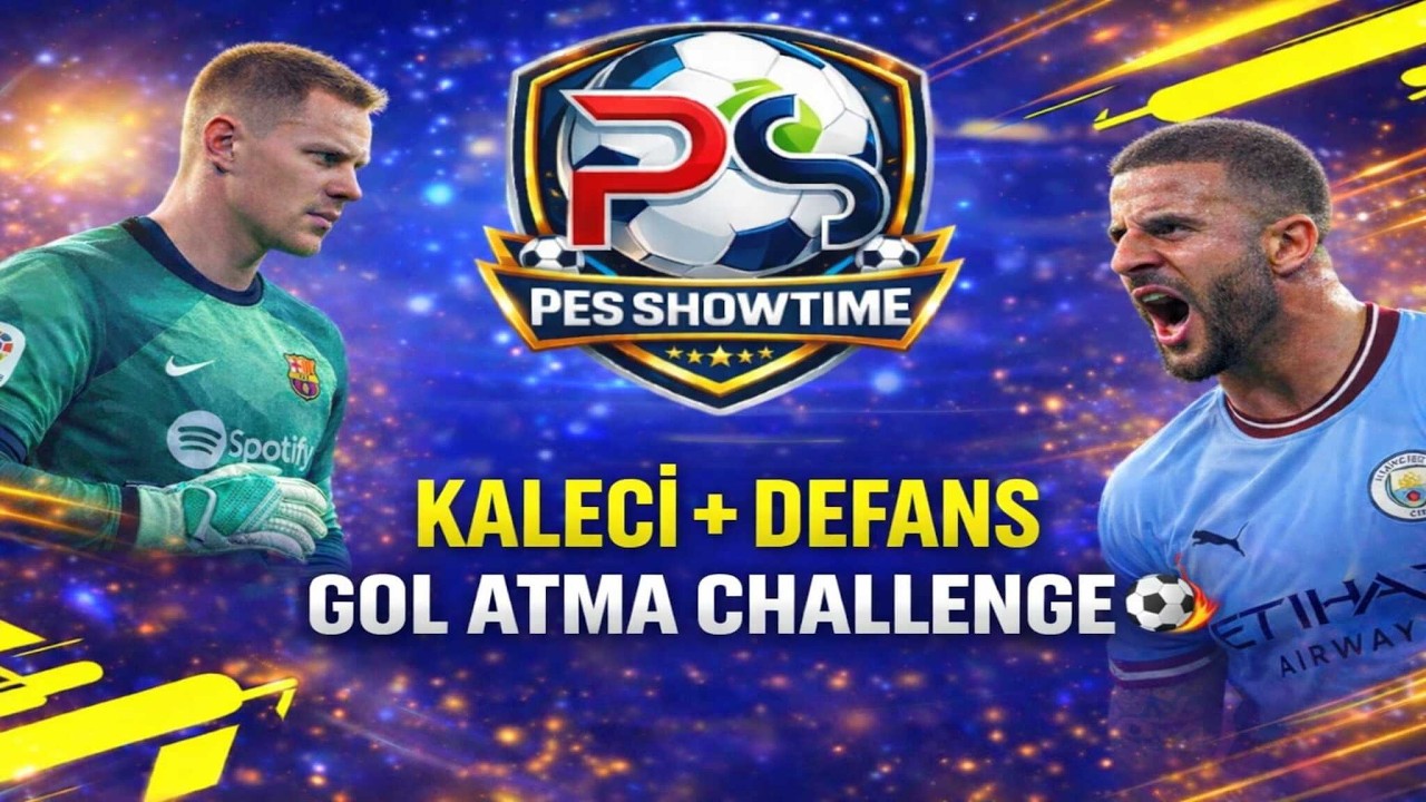 KALECİYLE FRİKİK GOLÜ!  DEFANS LA 20M GOL| PES'te İmkansızı Başardık!