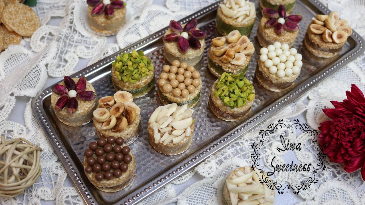وصفة Mignardises بالجلجلان  ❤️❤️ و كل أسرار😚😉 حلويات تونسية