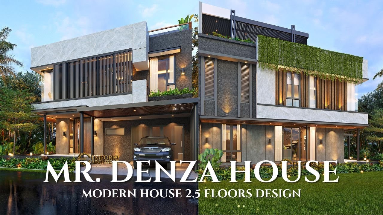 WOW ADA ROOF TOP BAR DI DALAM RUMAH!! INI DIA DESAIN RUMAH MEWAH MODERN IDAMAN!! - JASA ARSITEK
