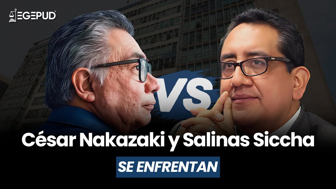 César Nakazaki y Salinas Siccha se enfrentan por opiniones de Domingo García Belaunde en informe