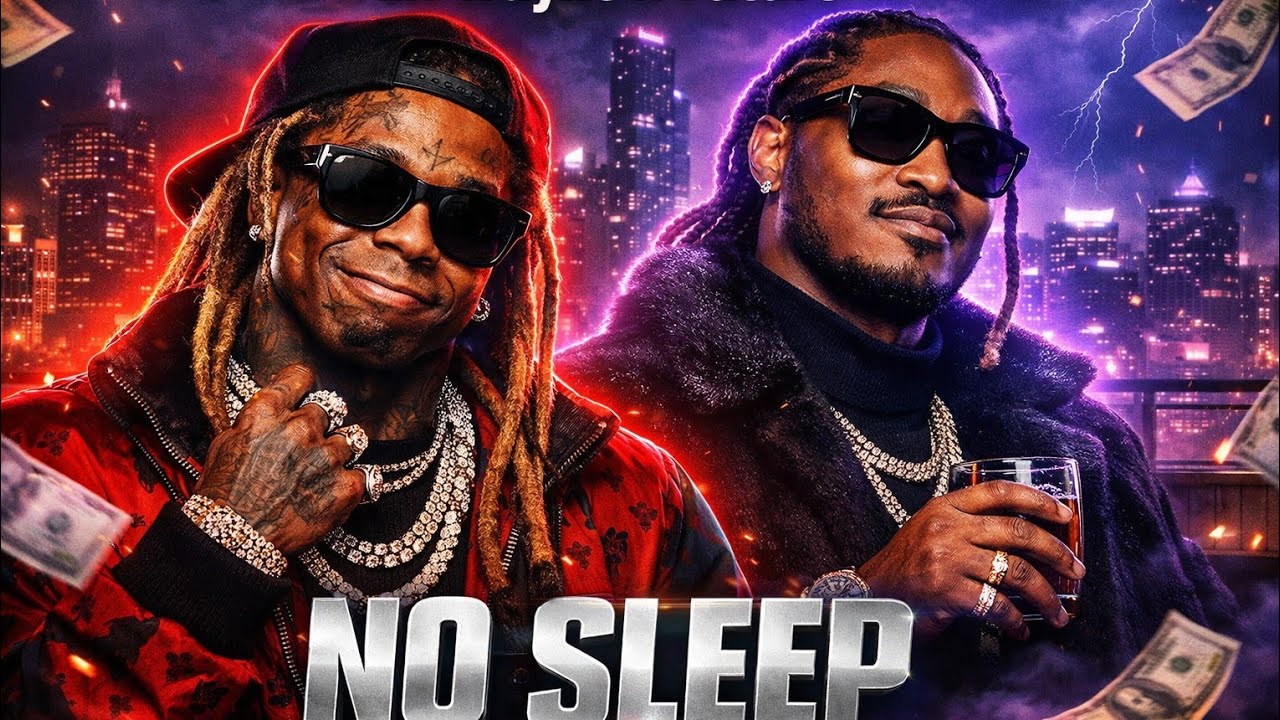 Lil Wayne ft Future — No Sleep ( Music Lyrics Video)