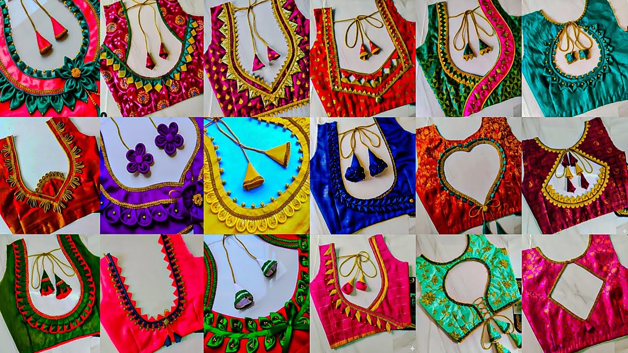 45+ New Blouse Designs😊🌷 / Blouse designs back side / Blouse ki design / blouse designs 