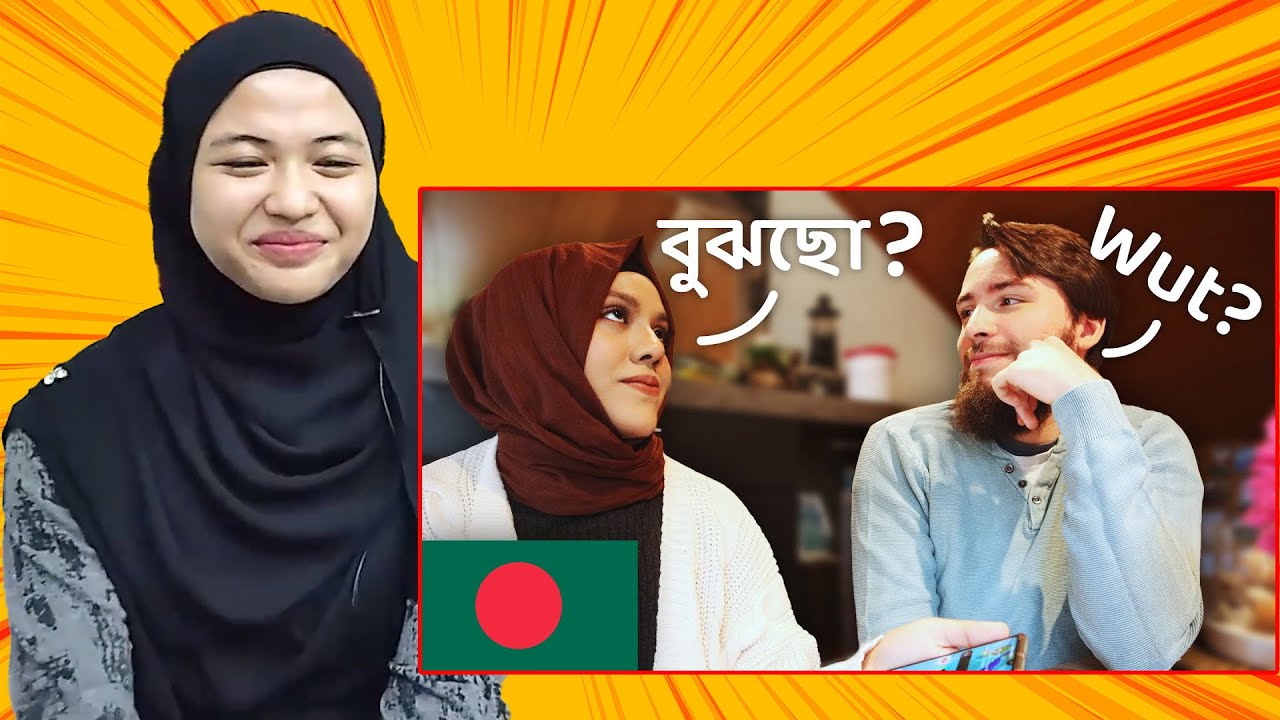 Speaking Bangla to My German Husband for 24 Hours (almost 😂) ǀ Malay Girl Reacts