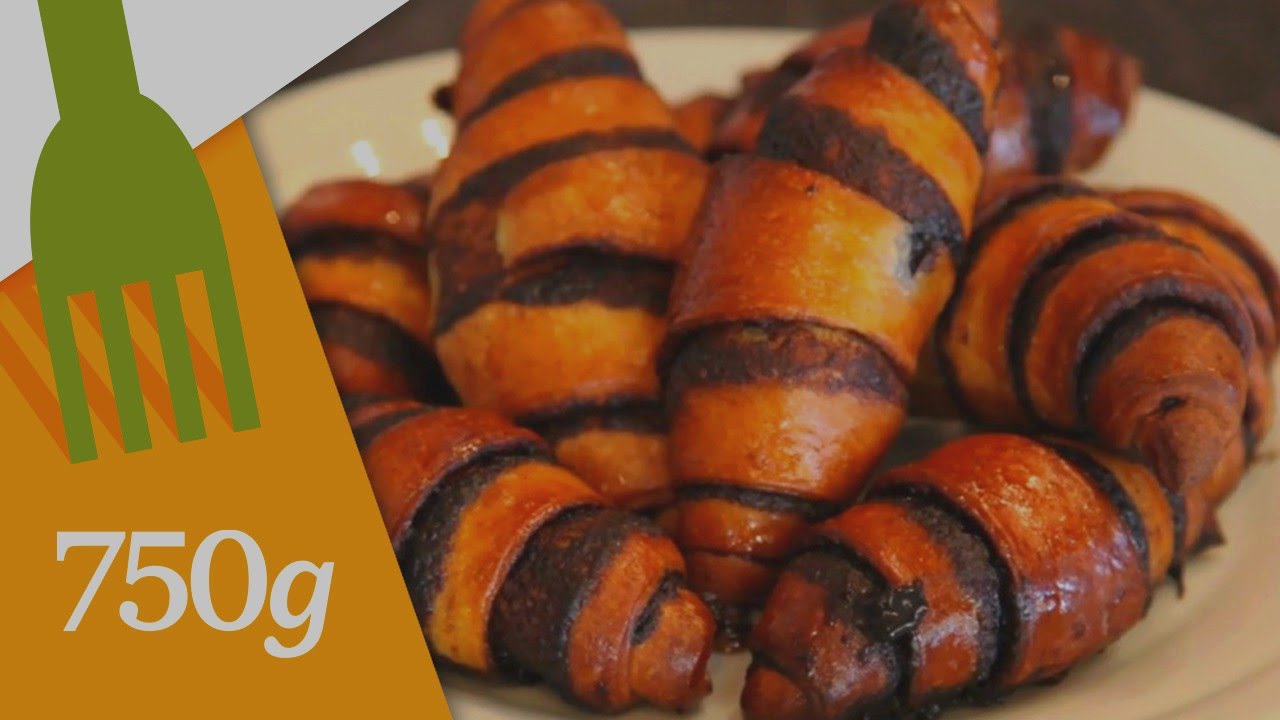 Recette des Croissants au chocolat Juifs ou Rugelach - 750g