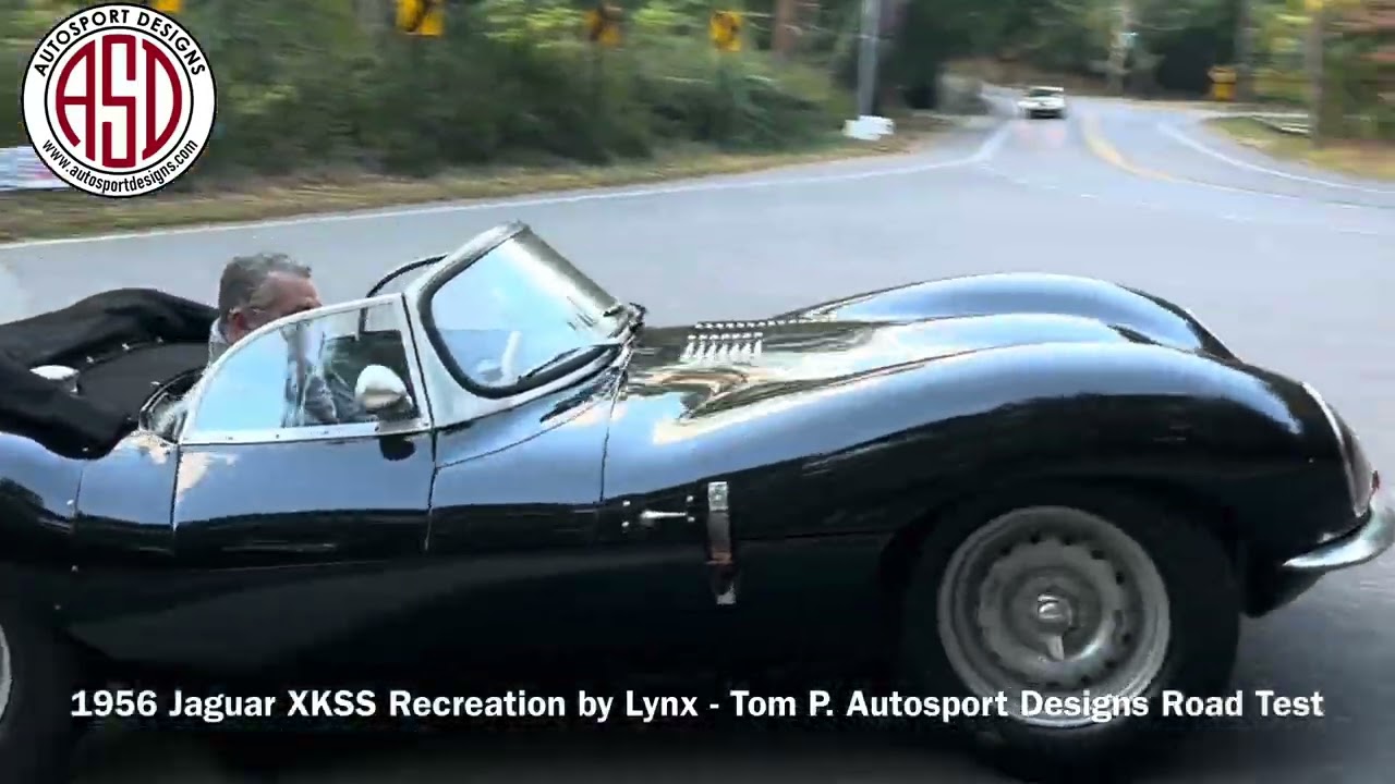1956 Jaguar XKSS Recreation by Lynx - Tom P. Autosport Designs Road Test