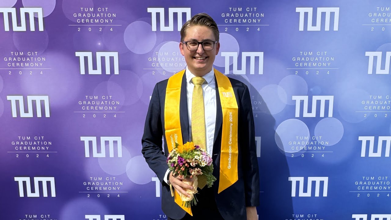 Graduate Speech Mathematics - Daniel Henke | TUM CIT Graduation 2024