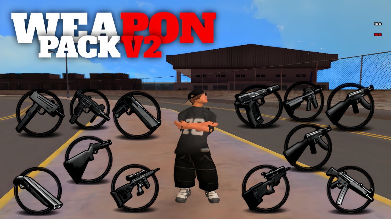[SHARE] WEAPON PACK V2 RGB|SUPPORT GTA SAMP PC/ANDROID
