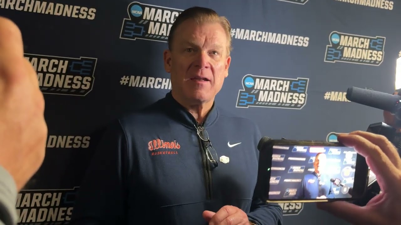 Penn postgame: Illini coach Brad Underwood locker room interview