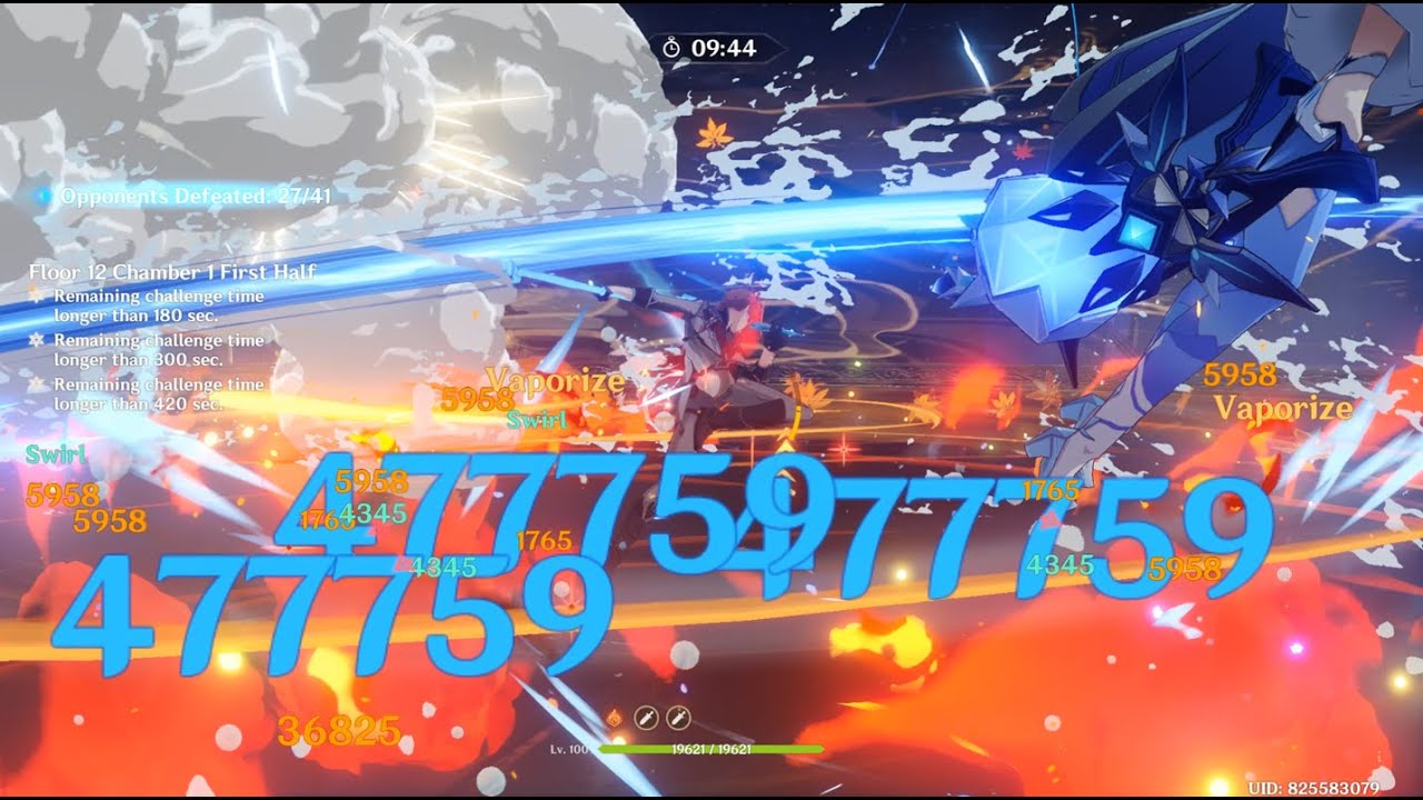 【6.2 Abyss】Childe International Top Half 110s Continuous | Genshin Impact