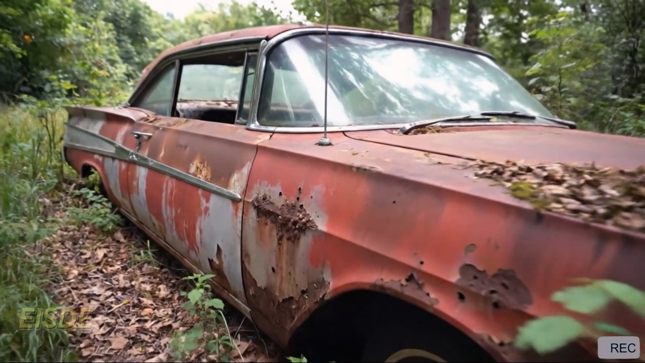 Asmr Car Restoration! Full Restoration of a Chevrolet Impala1960 from Total Disrepair to Looking New