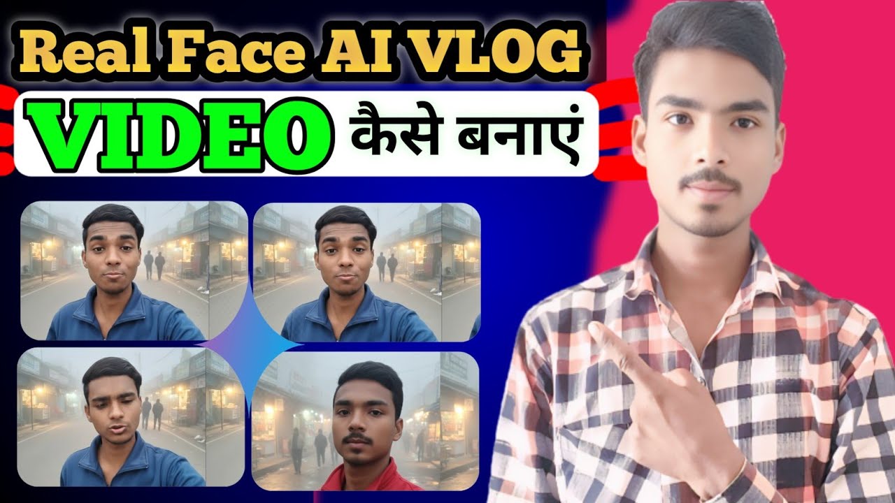 Ai Blog Video Kaise Banaye | Real Face AI blog video banana sikhe | Realistic Ai blog kaise banaye