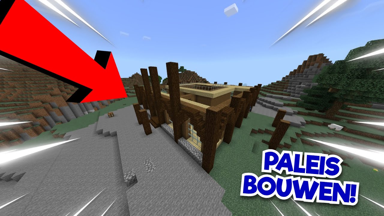 Mijn (soort van) paleis bouwen! | Minecraft speedbuild