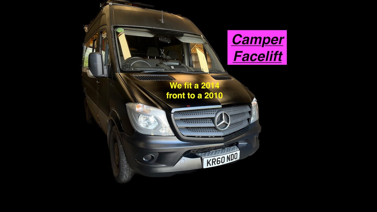 Sprinter Campervan facelift , Mercedes front end update