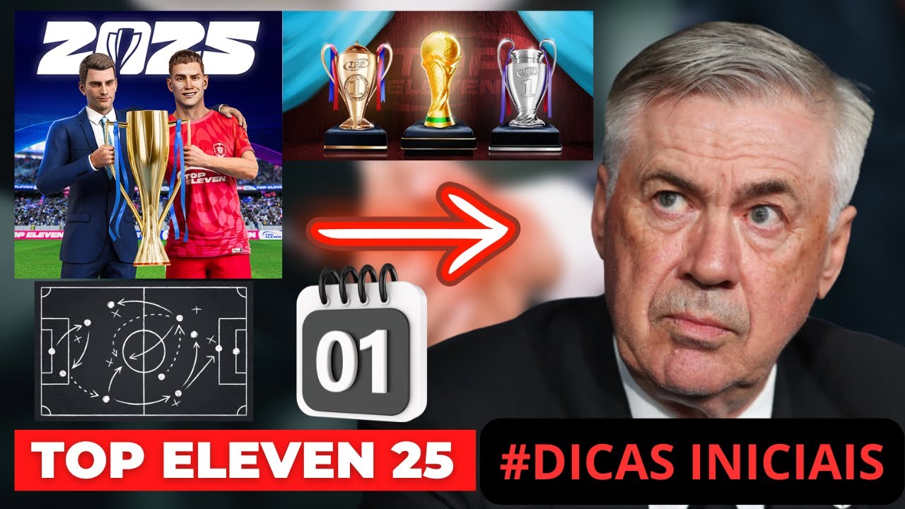Top Eleven - Dicas Inicias para Iniciar a Carreira no Manager - Parte 1