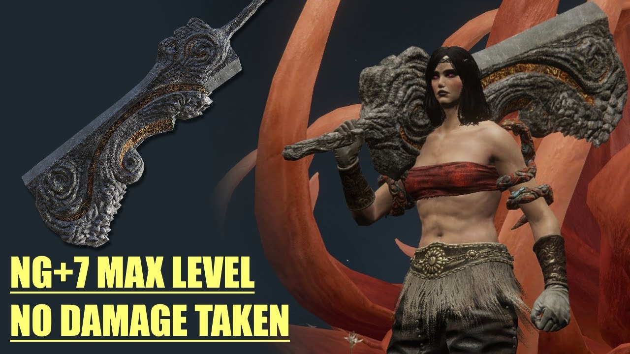 Elden Ring - MAX LVL Ruins Greatsword vs All Required Bosses (NG+7)