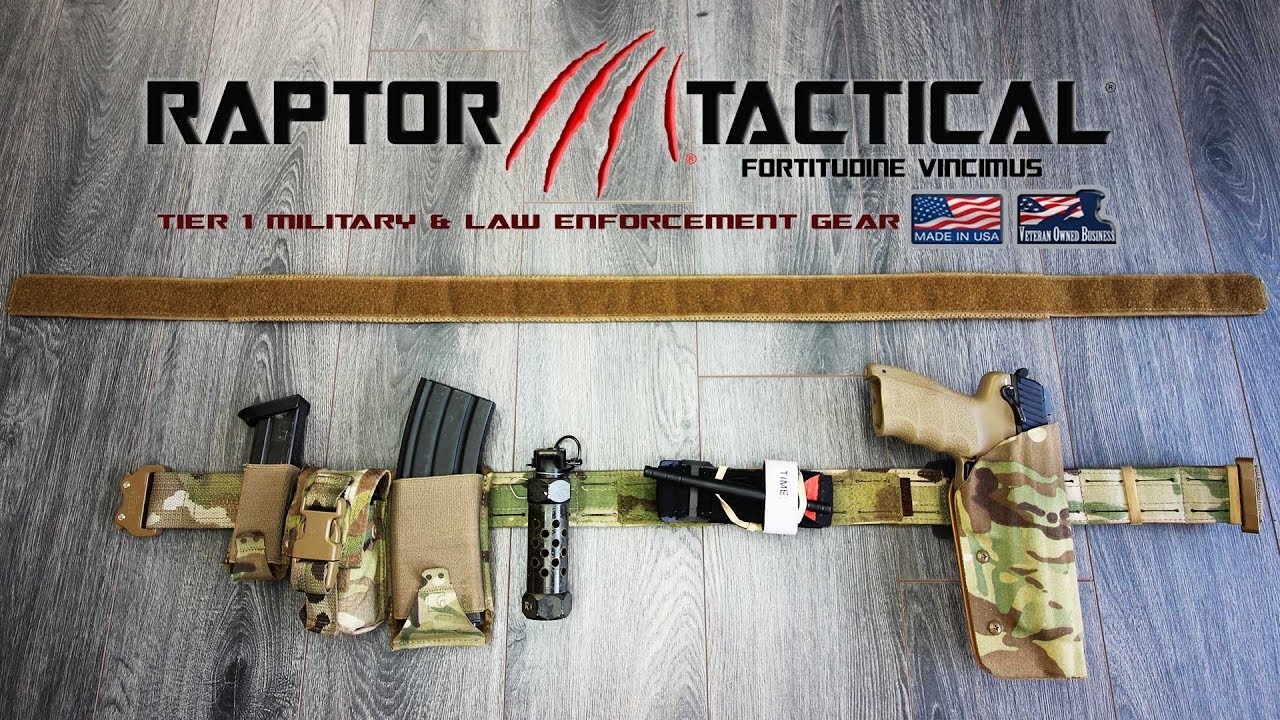 Raptor Tactical Odin III Belt Review & Belt Kit