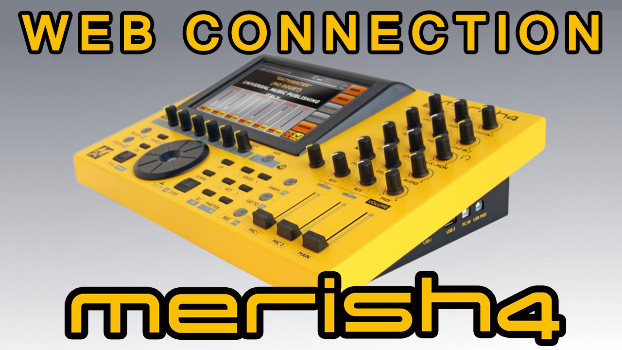 Merish 4 WEB connection