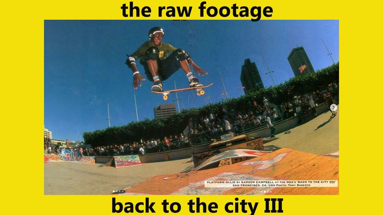 SF 1993 RAW FOOTAGE 🌉  BACK TO THE CITY STREET SKATE Koston, Cardiel, Carroll, Speyer, Lee, Mariano