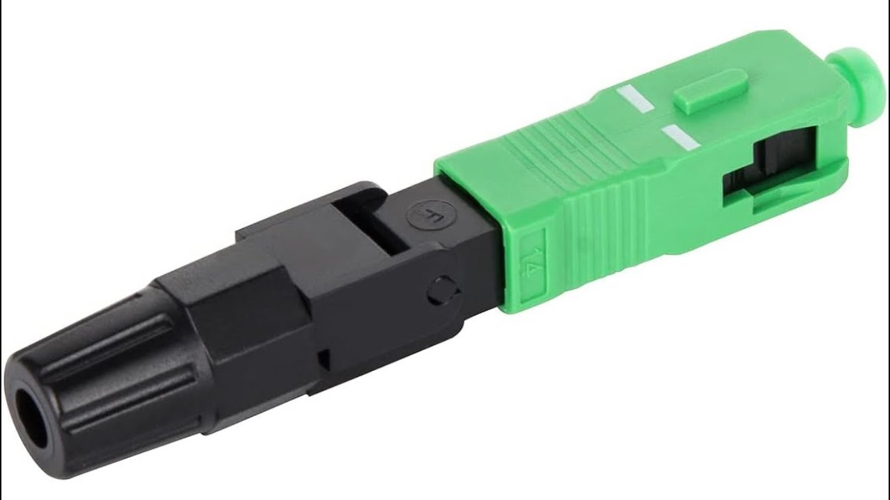 Mise en place d’un connecteur rapide sur une fibre optique