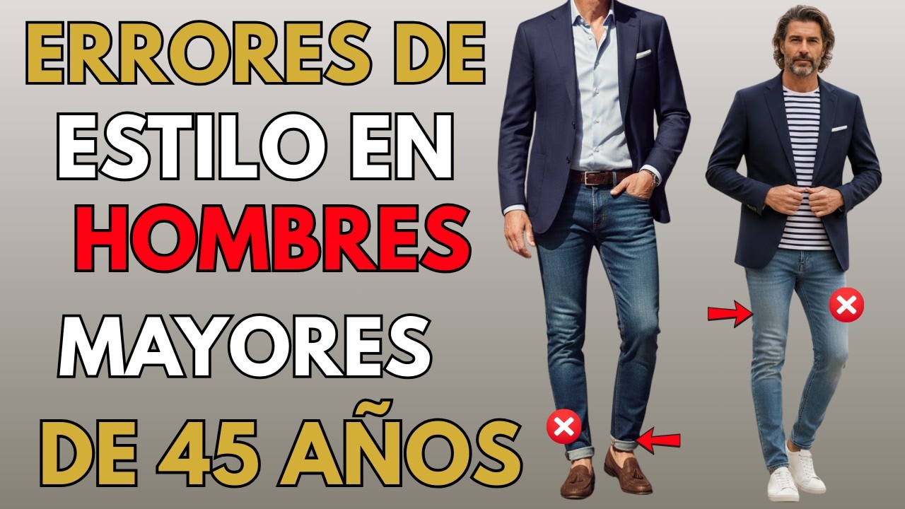 3 errores al combinar blazer y jeans que cometen los hombres mayores de 45 (y cómo corregirlos)